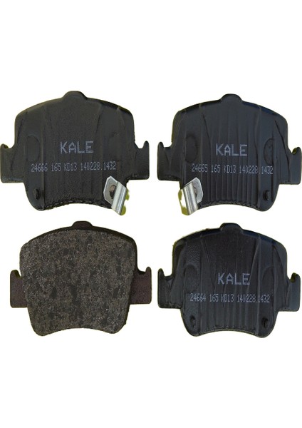 Kale Balata Toyota  Aurıs 07- Dizel Corolla Arka Balata 04466-02170