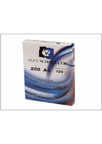 Alex Schoeller A4 250 gr. Fotokopi Kağıdı 125'li ( Koli 3 Paket )