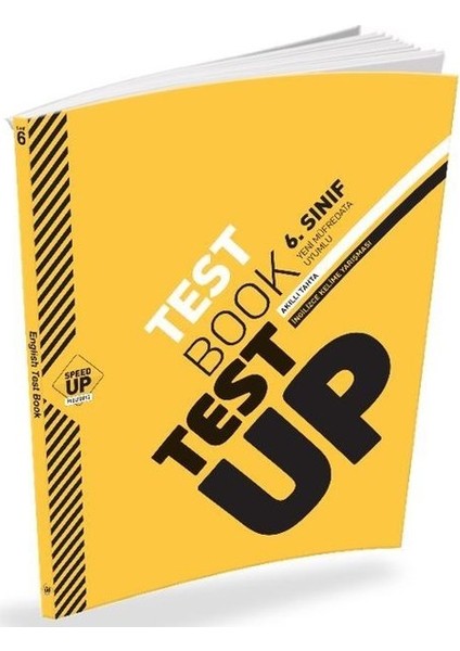 6.Sınıf Test Book Test Up