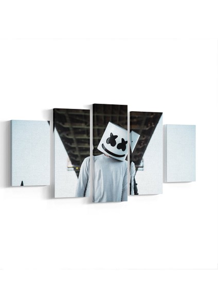 Marshmello Face Parçalı Tablosu