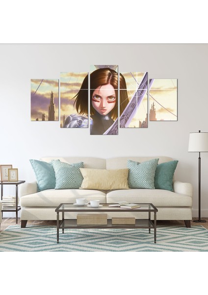 Alita Savaş Meleği Parçalı Tablosu