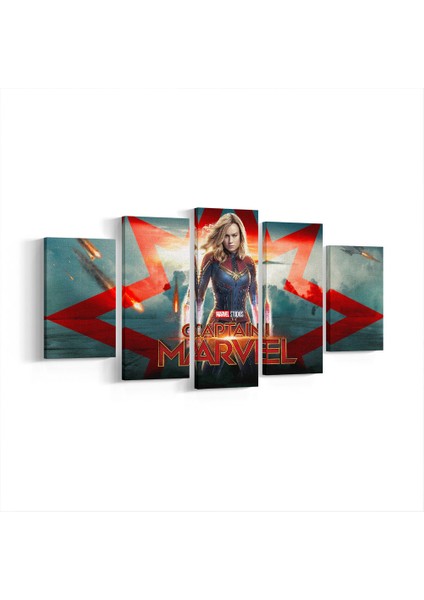 Captain Marvel Parçalı Tablosu