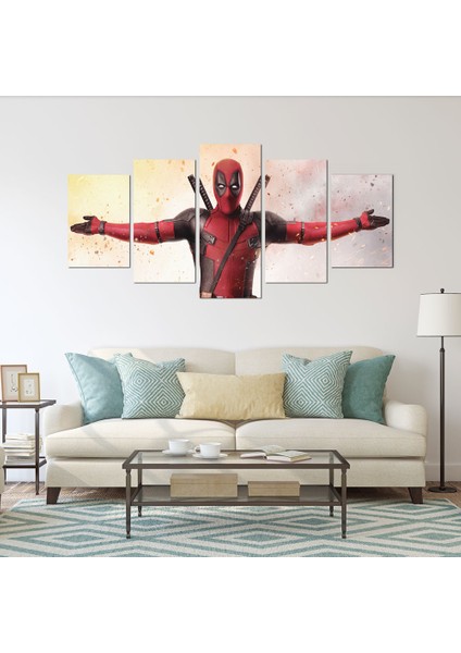 Deadpool Parçalı Tablosu fiyatları