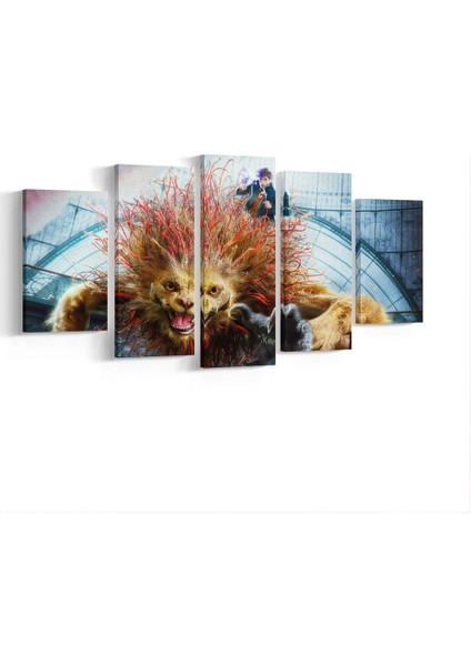 Fantastic Canavarlar Parçalı Tablosu