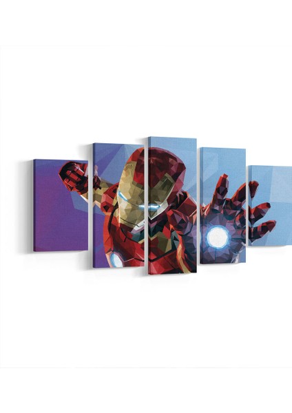 Iron Man Parçalı Tablosu