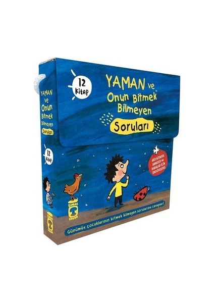 Yaman Ve Onun Bitmek Bilmeyen Soruları Set (12 Kitap) - Gwenaelle Boulet