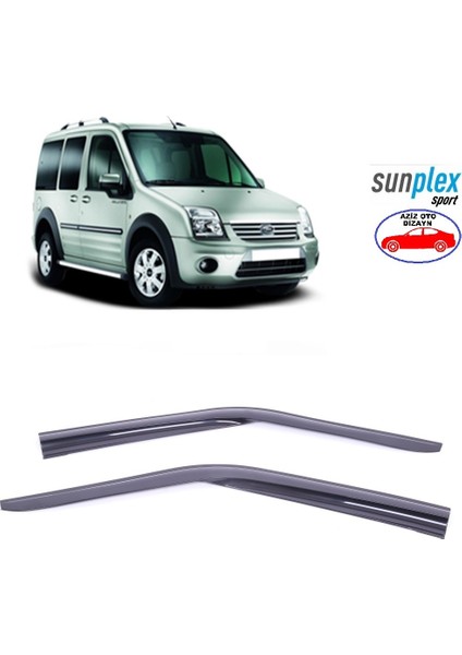 Ford Transit Connect 2002-2014 Sport Styl Cam Rüzgarlığı