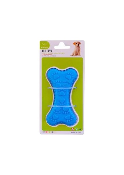 Plastik Kemik Köpek Oyuncağı 10 cm