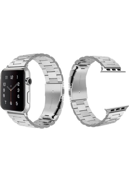 Apple Watch Için 38-40 mm Metal Çelik Kayış