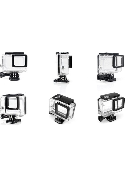 Gopro Hero 5/6/7 Black Uyumlu Su Geçirmez Kılıf Housing Koruyucu modelleri