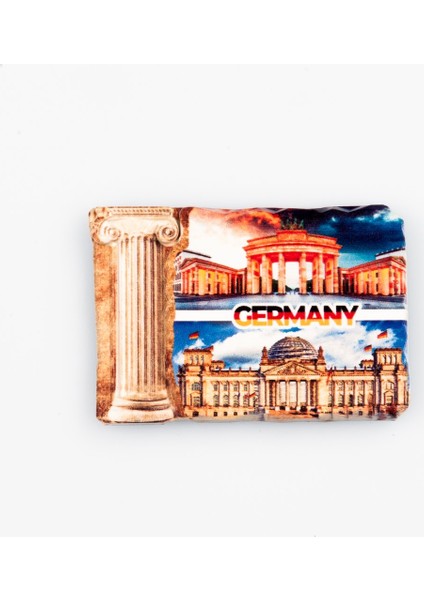 Almanya Temalı Sütun Magnet