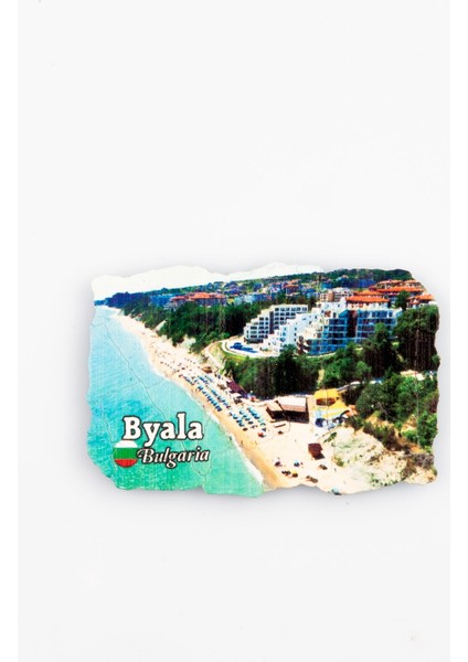 Bulgaristan Temalı Fresco Magnet