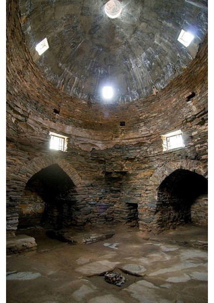 Kırgızistan Taş Rabat Kervansarayı Oval Magnet fırsatları