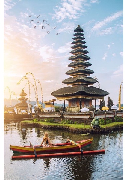 Endonezya Temalı Oval Magnet modelleri