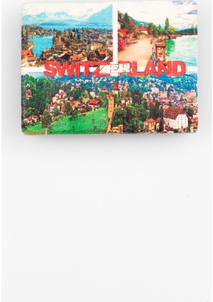 İsviçre Temalı Taş Magnet