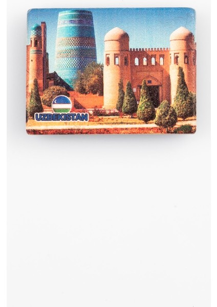 Özbekistan Temalı Taş Magnet