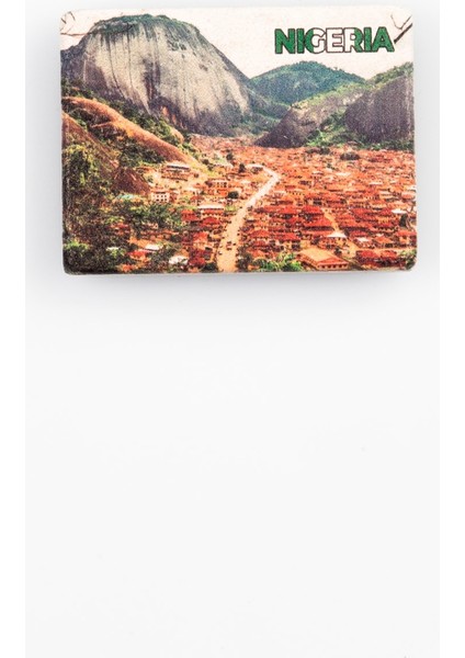 Nijerya Temalı Taş Magnet