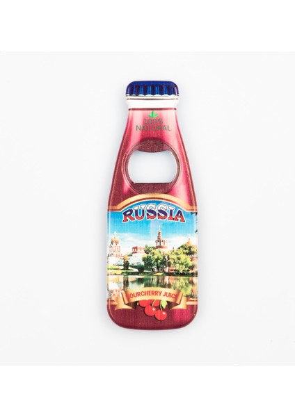 Rusya Temalı Magnet Şişe Açacak