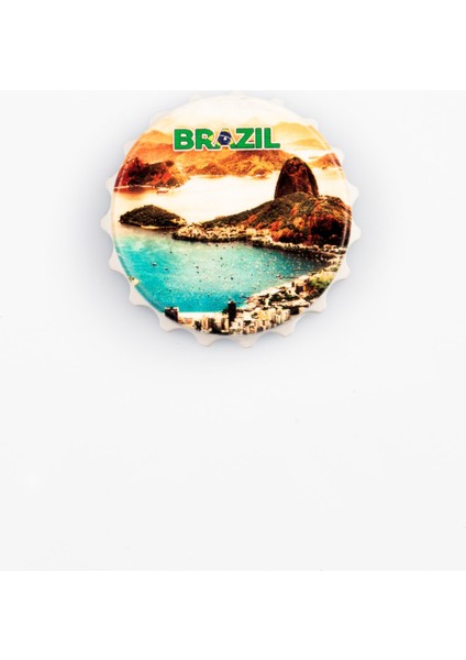 Brezilya Temalı Magnet Kapak Açacak