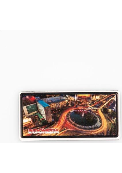 Endonezya Temalı Plaka Magnet