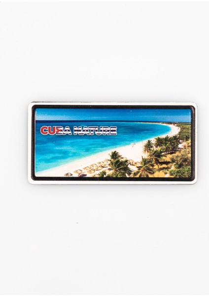 Küba Temalı Plaka Magnet