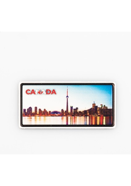 Kanada Temalı Plaka Magnet