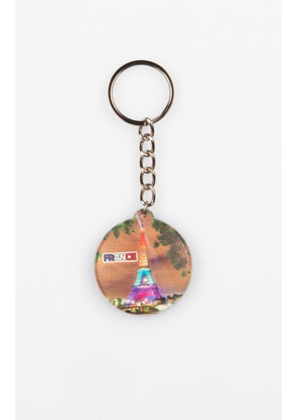 Fransa Temalı Anahtarlık Kapak Açacak