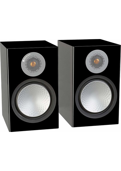 Silver 100 Siyah Raf Tipi Hoparlör - Siyah