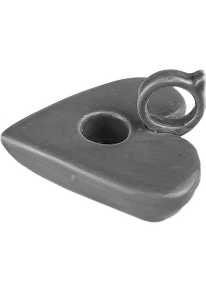 Gri Seramik Kalp Mumluk 9X5CM fiyatları
