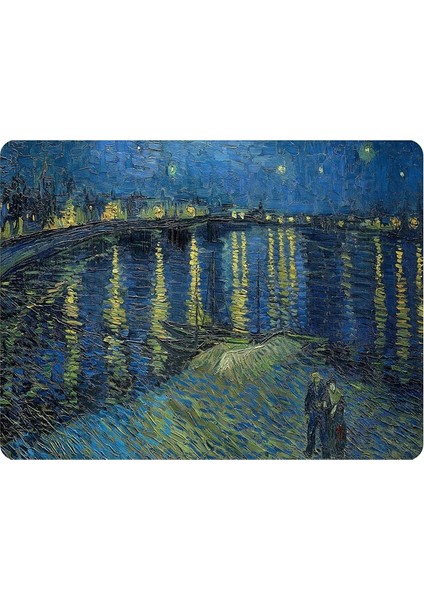 Van Gogh Starry Night Over The Rhone Mouse Pad