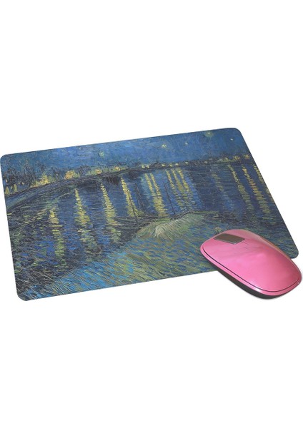 Van Gogh Starry Night Over The Rhone Mouse Pad