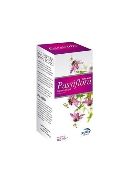 Miraderm Passiflora Şurup 180 ml