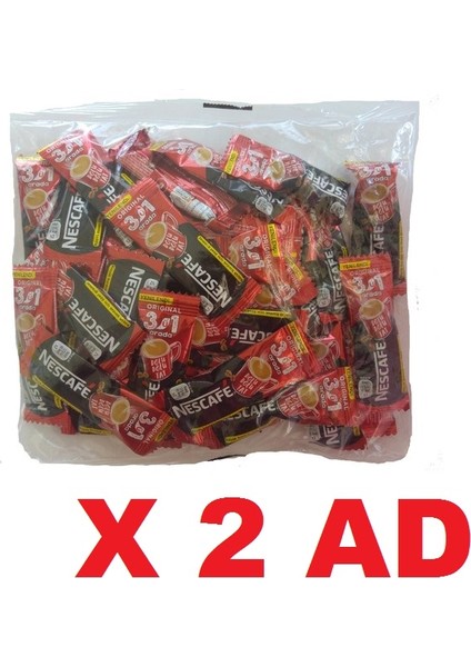 3'ü 1 Arada Küçük 9 gr  40'lı  Paket x 2