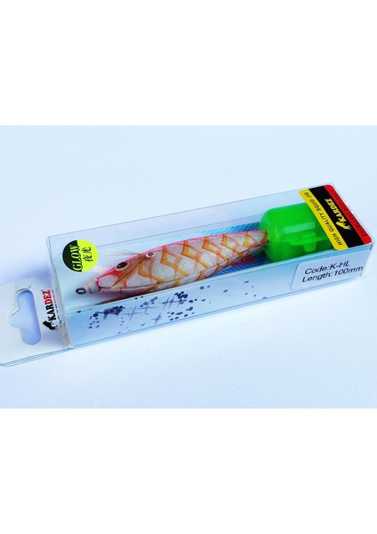 Kardez Glow Squid Jig 10 cm Fosforlu Kalamar Zokası