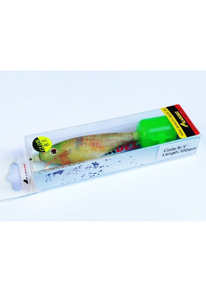 Kardez Glow Squid Jig 10 cm Fosforlu Kalamar Zokası