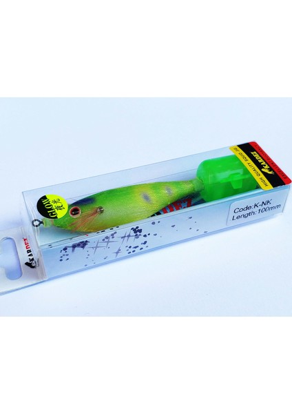 Kardez Glow Squid Jig 10 cm Fosforlu Kalamar Zokası