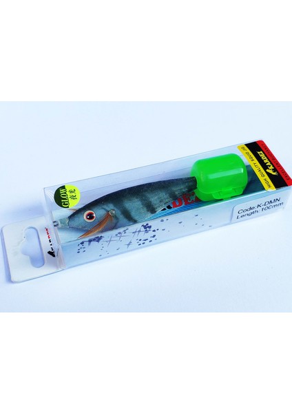 Kardez Glow Squid Jig 10 cm Fosforlu Kalamar Zokası