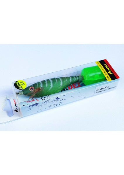 Kardez Glow Squid Jig 10 cm Fosforlu Kalamar Zokası