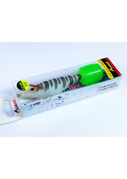 Kardez Glow Squid Jig 10 cm Fosforlu Kalamar Zokası