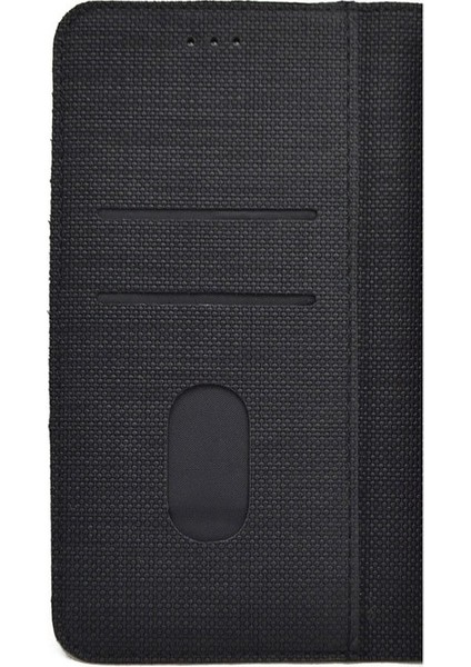 Apple iPhone 6 Plus Kartvizitli Exclusive Spor Cüzdan Kılıf Siyah