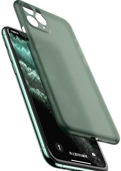Apple iPhone 11 Pro Ultra İnce Slim Fit Kılıf Siyah