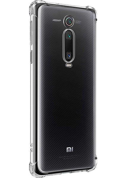 Xiaomi Redmi K20 AntiShock Ultra Koruma Sert Kapak Şeffaf