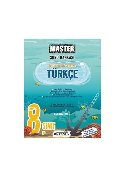 8. Sınıf Master Soru Bankası Tüm Dersler 5 Kitap