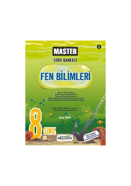 8. Sınıf Master Soru Bankası Tüm Dersler 5 Kitap