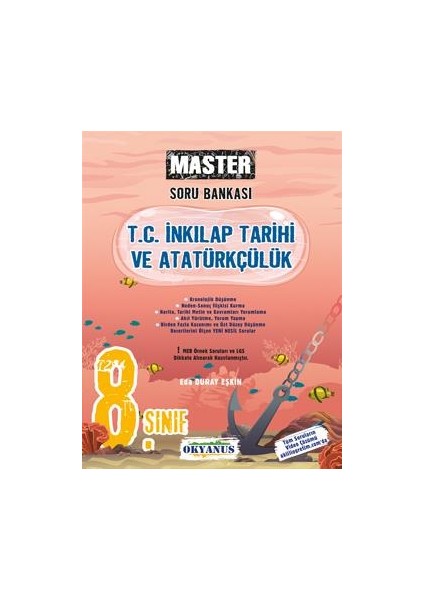 8. Sınıf Master Soru Bankası Tüm Dersler 5 Kitap