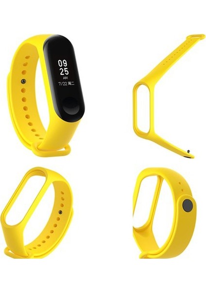 Mi Band 4 Silikon Kordon Beyaz
