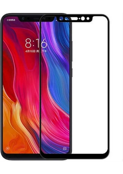 Xiaomi Redmi Note 7 Full Kapatan Fiber Nano Ekran Koruyucu Siyah