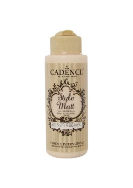 Style Mat Pastel Pembe 120 ml - 9017