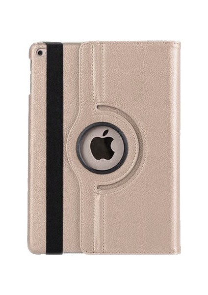 iPad Pro 12.9'' 2019 360 Derece Dönerli Standlı Tablet Kılıfı Gold