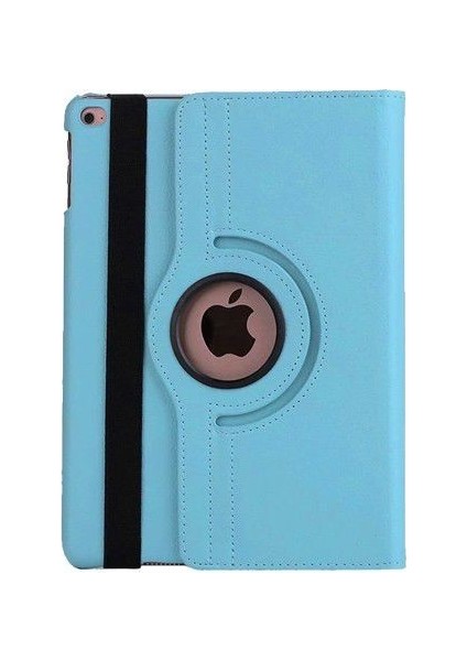 iPad Pro 12.9'' 2019 360 Derece Dönerli Standlı Tablet Kılıfı Mavi